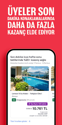 Hotels.com: Otel Rezervasyonu ekran görüntüsü