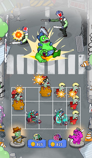 Merge Fight: Grim & Zombie War ekran görüntüsü