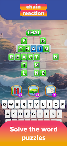 Chain Reaction: Word Pairs ekran görüntüsü