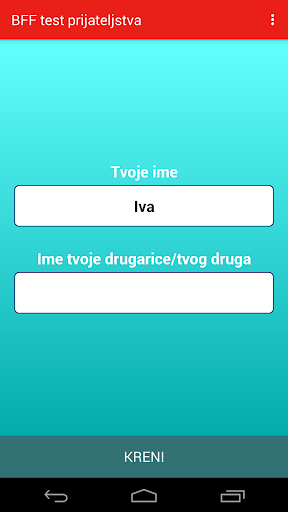 Test Prijateljstva - BFF Test ekran görüntüsü