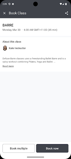 Defuse Pilates ekran görüntüsü