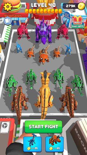 Robot Dinosaur Fight Battle ekran görüntüsü