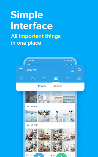 ShareMe: File sharing ekran görüntüsü