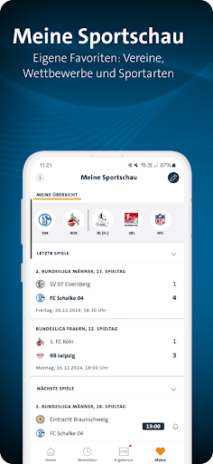 SPORTSCHAU ekran görüntüsü