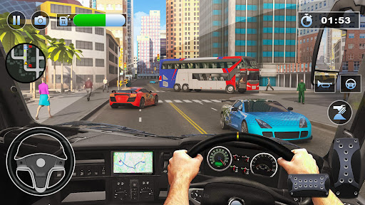 Bus Simulator : 3D Bus Games ekran görüntüsü