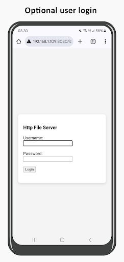 Wifi file share ekran görüntüsü