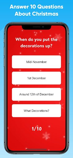 Christmas Quiz Game ekran görüntüsü