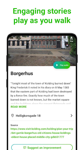 Kolding Tour Guide:SmartGuide ekran görüntüsü