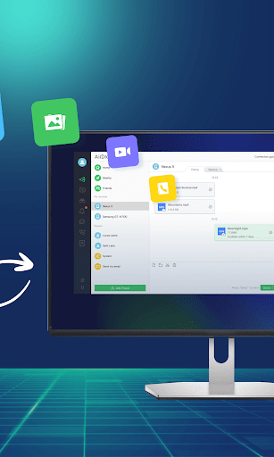AirDroid: dosyalar ve erişim ekran görüntüsü