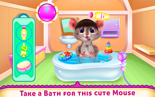 Cute Mouse Caring And Dressup ekran görüntüsü
