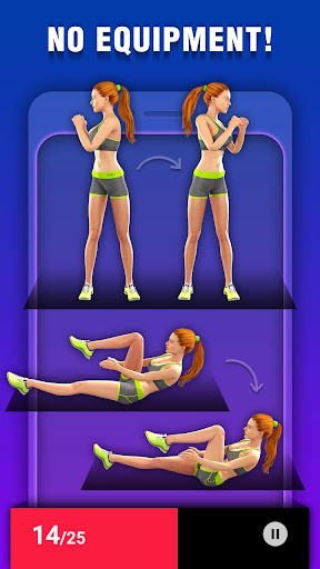 Belly Fat Burning Workout ekran görüntüsü