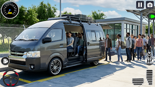 US Van Simulator Mini Bus 3D ekran görüntüsü