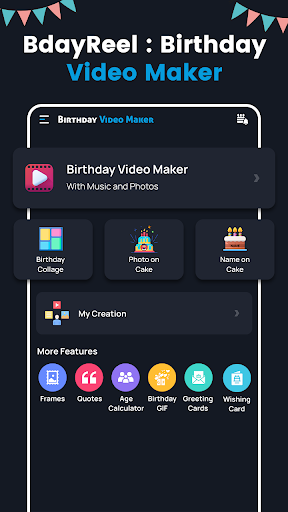 BdayReel: Birthday Video Maker ekran görüntüsü