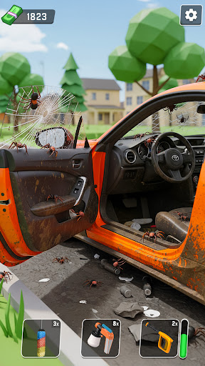Car Wash Makeover Fixing Games ekran görüntüsü