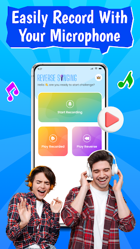 Reverse Audio: Flip Singing ekran görüntüsü