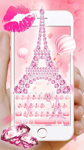 Pink Diamond Paris Tema ekran görüntüsü