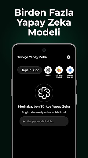 Türkçe Yapay Zeka - Chat: AI! ekran görüntüsü