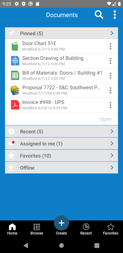 M-Files for MobileIron ekran görüntüsü