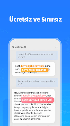 Question.AI: Matematik Çözücü ekran görüntüsü