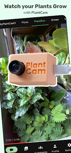 PlantCam Timelapse Camera ekran görüntüsü