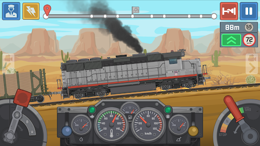 Train Simulator - 2D Demiryolu ekran görüntüsü