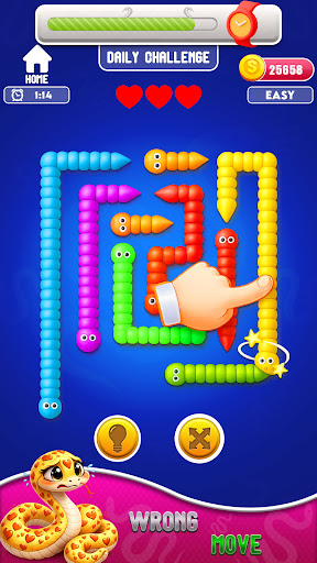 Snake Escape: Puzzle Challenge ekran görüntüsü