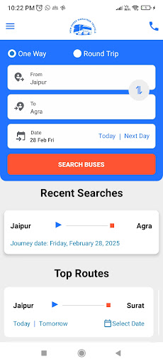 New Shree Mahaveer Travels ekran görüntüsü