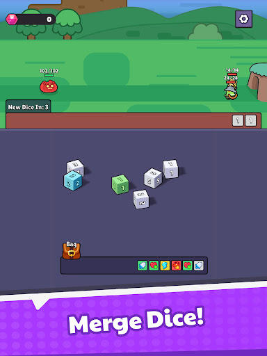 Dice Hero: Merge Battle ekran görüntüsü