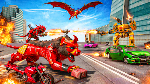 Mech War Animal Battle Machine ekran görüntüsü