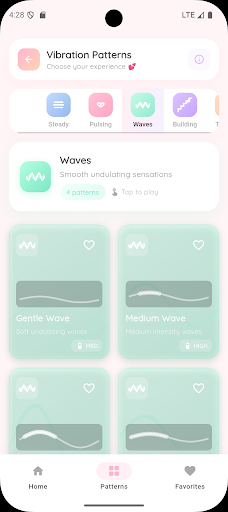 Vibrator Bloom - Massage App ekran görüntüsü