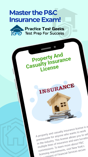 P&C Insurance Practice Test ekran görüntüsü