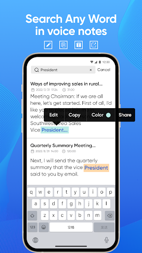 iTranscribe - Voice to Text ekran görüntüsü