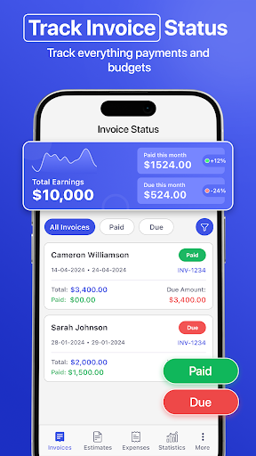 Invoice Maker & Estimate App ekran görüntüsü