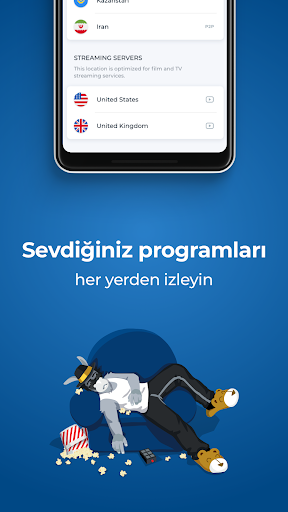 HMA VPN Proxy Güvenliği Koruma ekran görüntüsü