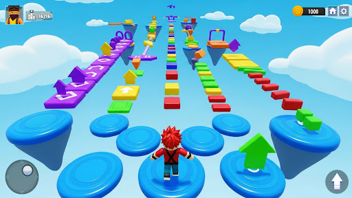 Obby Parkour: Superhero Stunts ekran görüntüsü