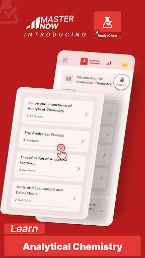 Analytical Chemistry MasterNow ekran görüntüsü