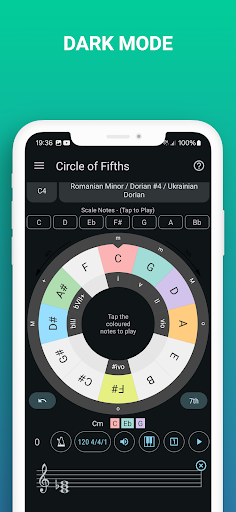 Circle of Fifths of 100+Scales ekran görüntüsü