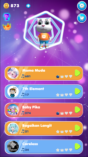 EDM Tom: Cat Dancing Tiles ekran görüntüsü