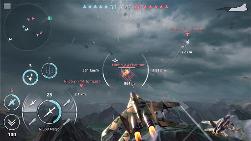 Sky Combat Savas Uçak Oyunlari ekran görüntüsü