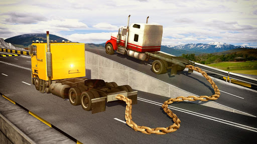 Chained Trucks against Ramp ekran görüntüsü