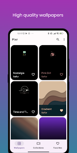 Pixr Wallpapers: Unique Design ekran görüntüsü