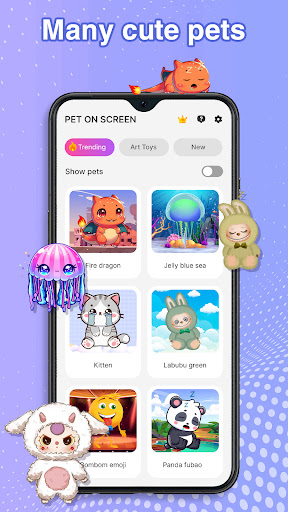 Shimeji Pet On Screen ekran görüntüsü