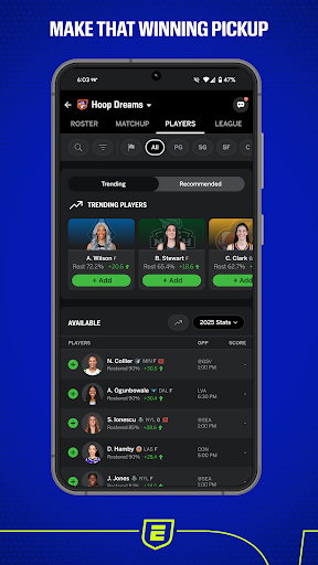 ESPN Fantasy Sports ekran görüntüsü