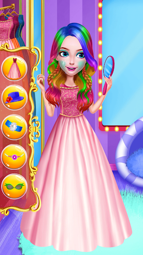 Magic Rainbow Braid Hair Salon ekran görüntüsü