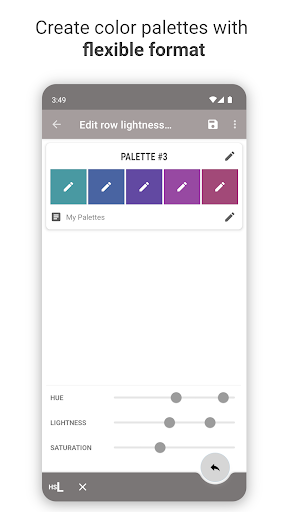 Color Palette Designer ekran görüntüsü