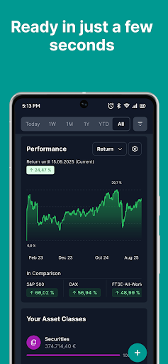 Parqet - Portfolio Tracker ekran görüntüsü