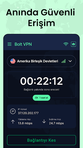 Bolt VPN - Secure VPN Proxy ekran görüntüsü