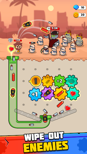 Gear Defence: Hayatta Kalma ekran görüntüsü