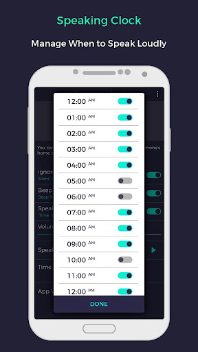 Speaking Clock - Digital Clock ekran görüntüsü
