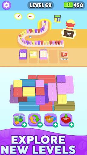 Coffee Mania: Cup Sort Puzzle ekran görüntüsü